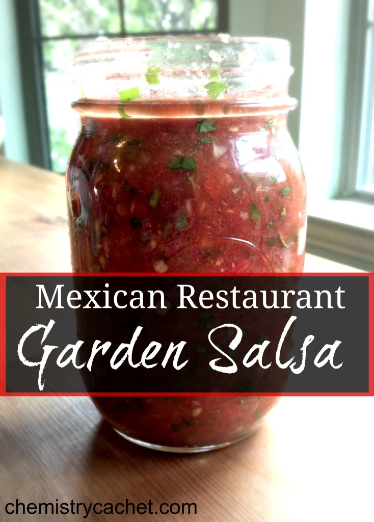 Mexican Restaurant Garden Salsa Chemistry Cachet