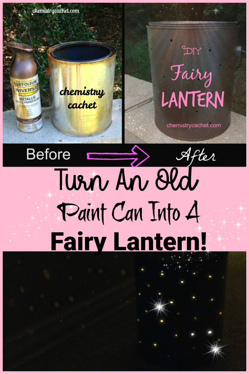 DIY Fairy Lantern From Old Paint Cans