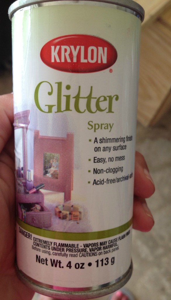 Krylon Glitter spray on chemistrycachet.com