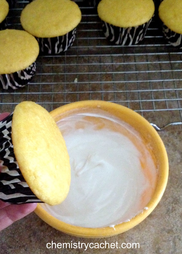 Light Orange Creamsicle cupcakes chemistrycachet.com
