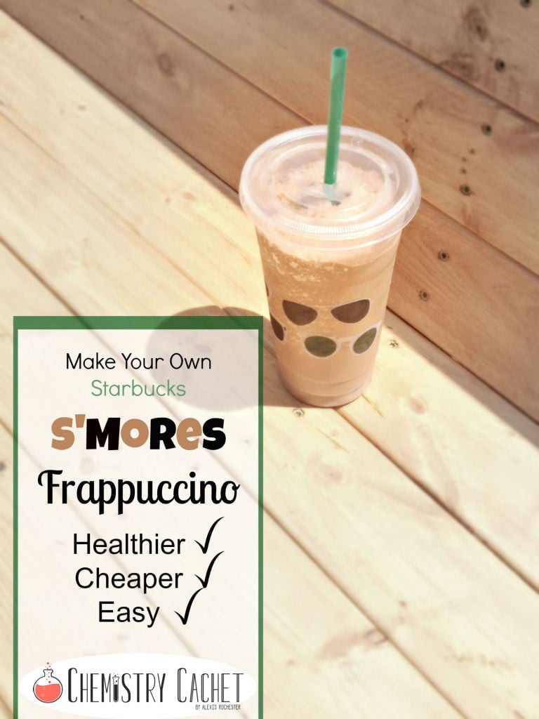 homemade smores frappuccino