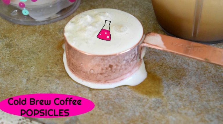 Cold Brew Coffee Popsicles on Chemistry Cachet