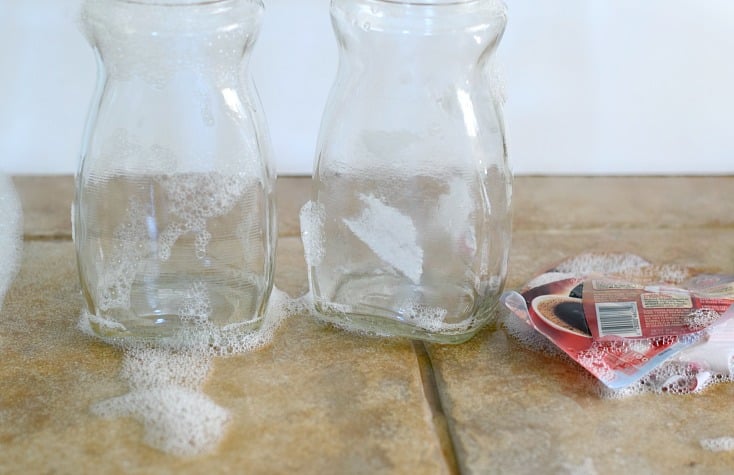 Tutorial on How to Remove Labels From Jars the easy way! No special ingredients needed and it only takes two steps! This is how we removed STUCK on labels in the chemistry lab without added chemicals. Find details on chemistrycachet.com