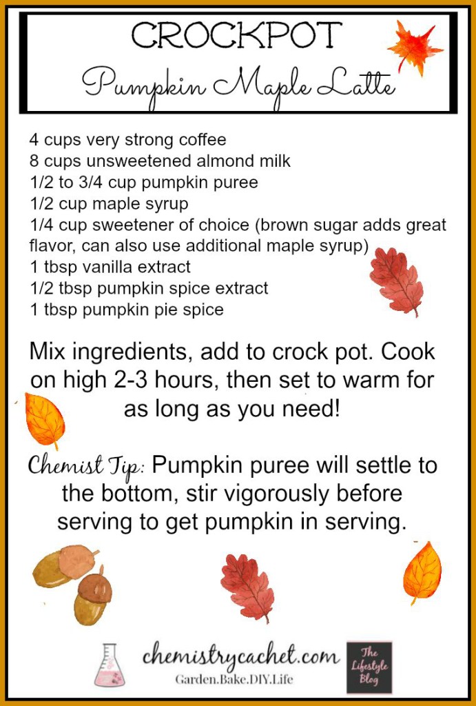 Pumpkin Maple Latte Free Printable! Perfect for a party