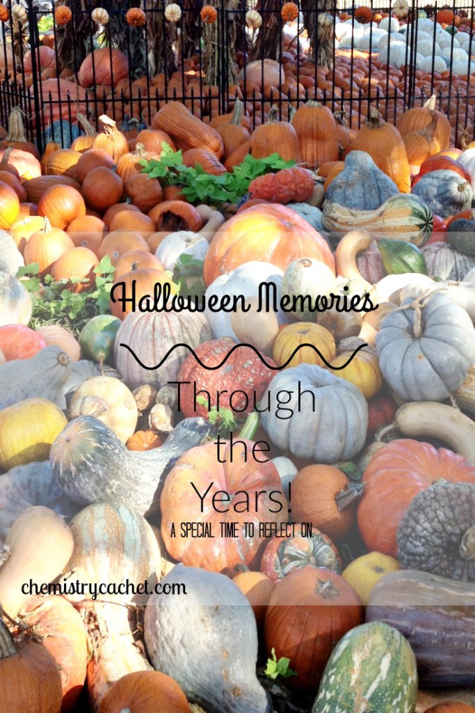 Halloween through the years is such a special time to reflect on! chemistrycachet.com