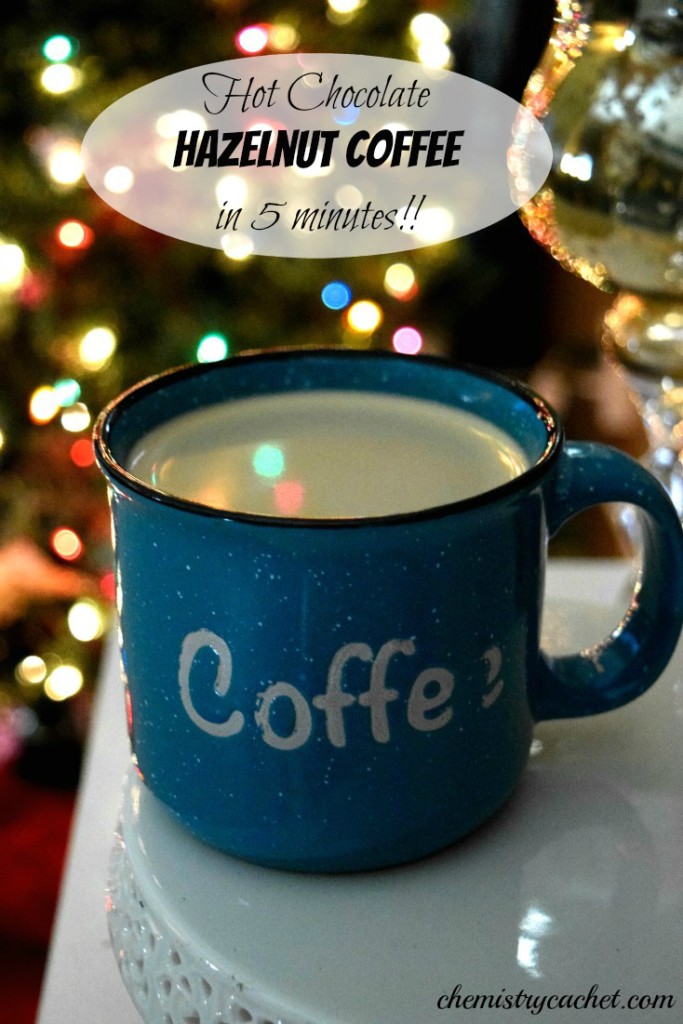 Hot Chocolate Hazelnut Coffee in 5 minutes!