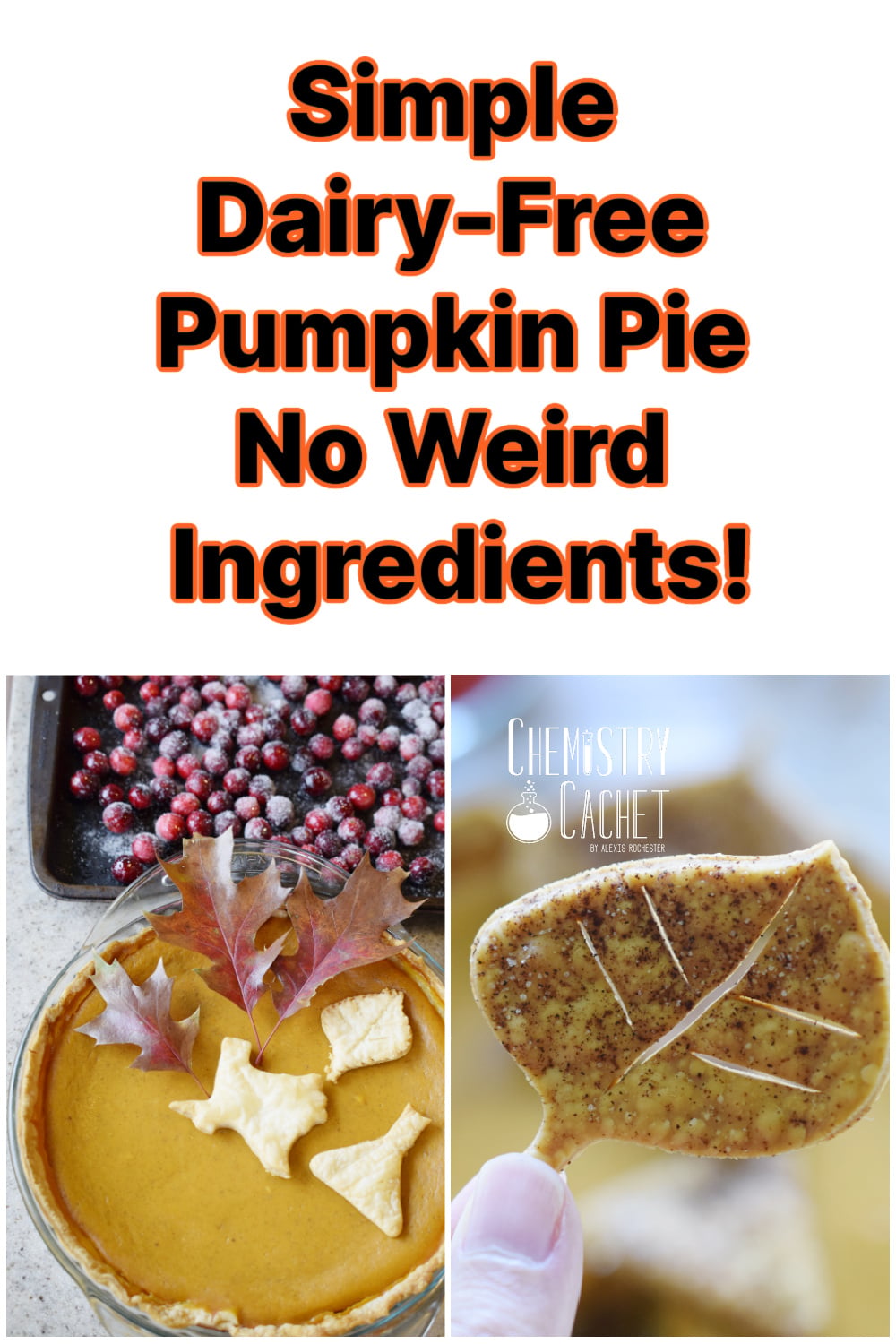 Simple Dairy-Free Pumpkin Pie With No Weird Ingredients