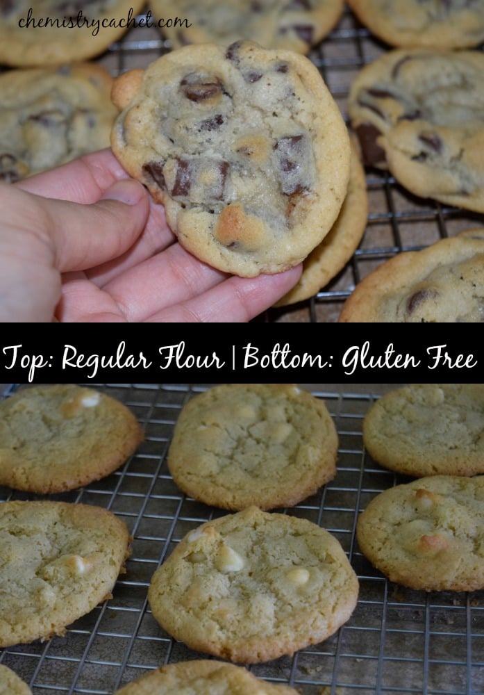 Easy gluten free baking tips. Regular flour vs gluten free...with these tips, the texture is almost identical!