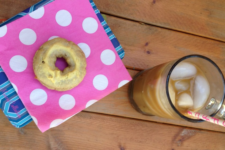 Friday Favorites - Finally Seeing the Beautiful Sunshine! Working outside with iced coffee & a gluten-free donut is heaven!