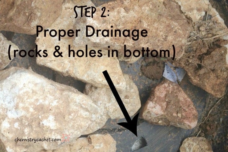 Step-2-Make-sure-to-have-proper-drainage-chemistrycachet.com_