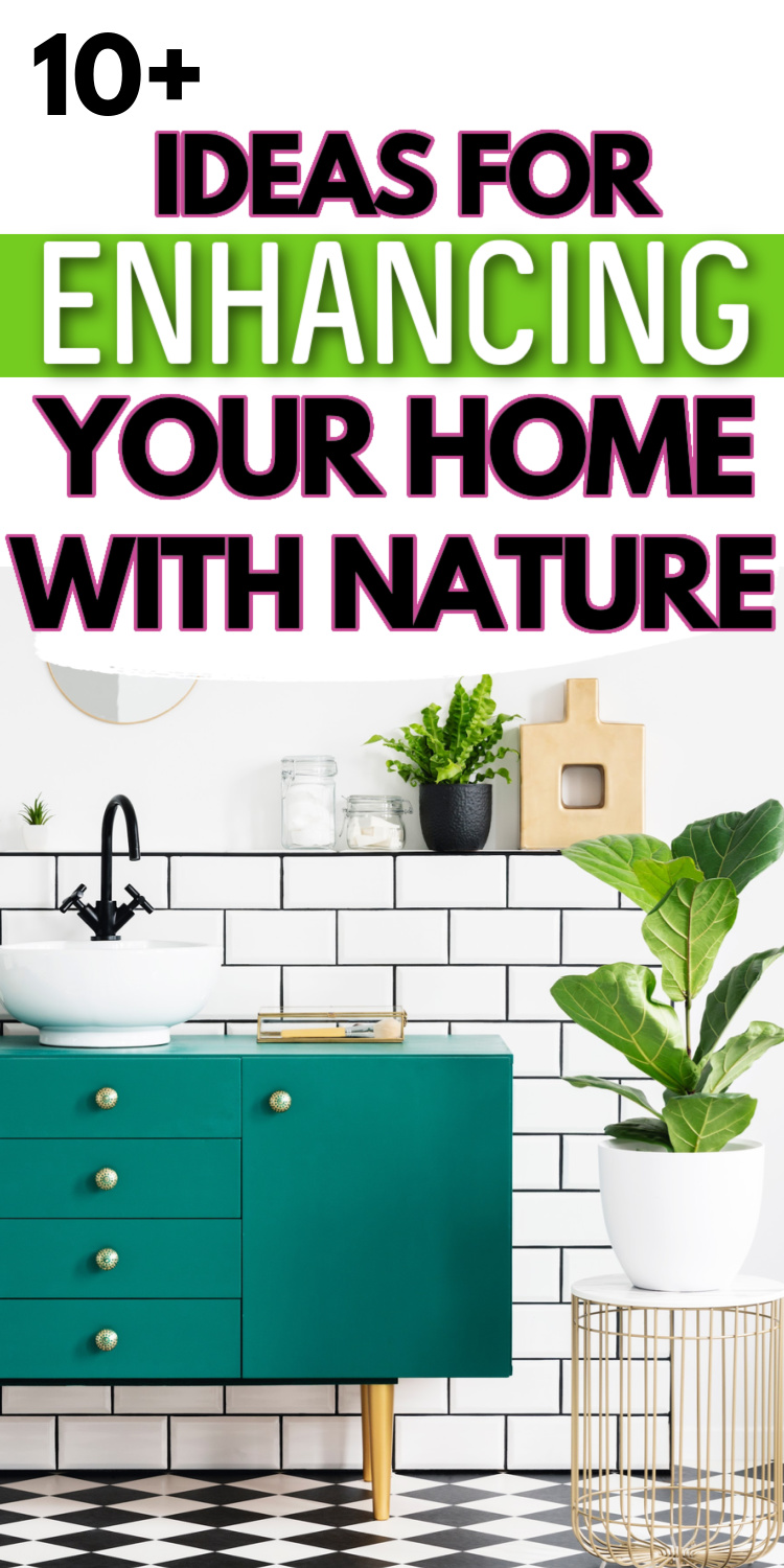 ideas for enhancing your home with nature