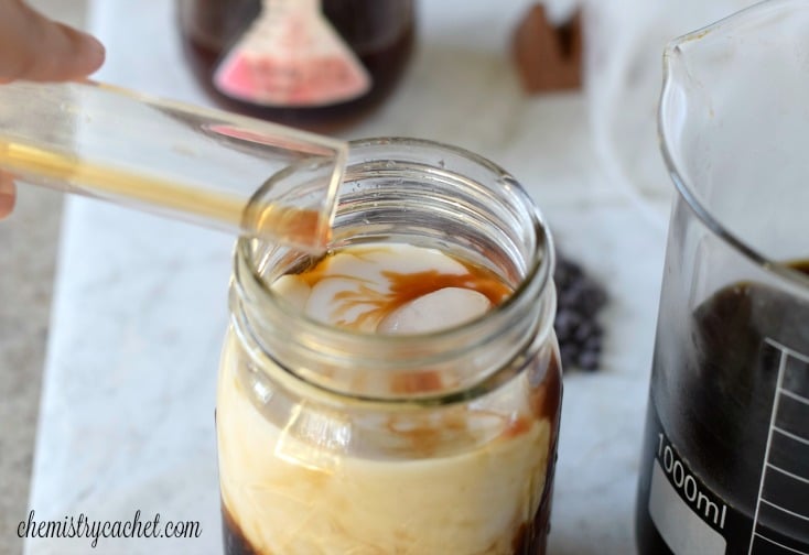 Mocha French Press Cold Brew Coffee recipe plus chemist tips to make the perfect cold brew!