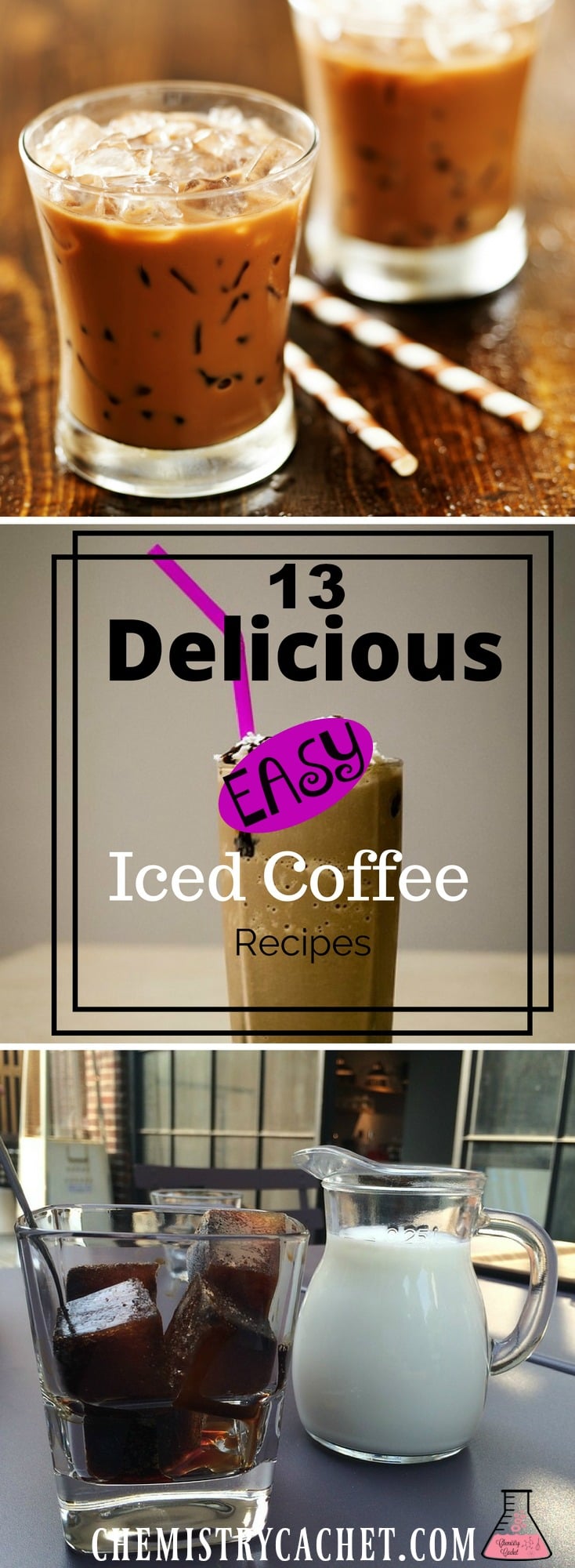 13 Delicious & Easy Iced Coffee Recipes on chemistrycachet.com