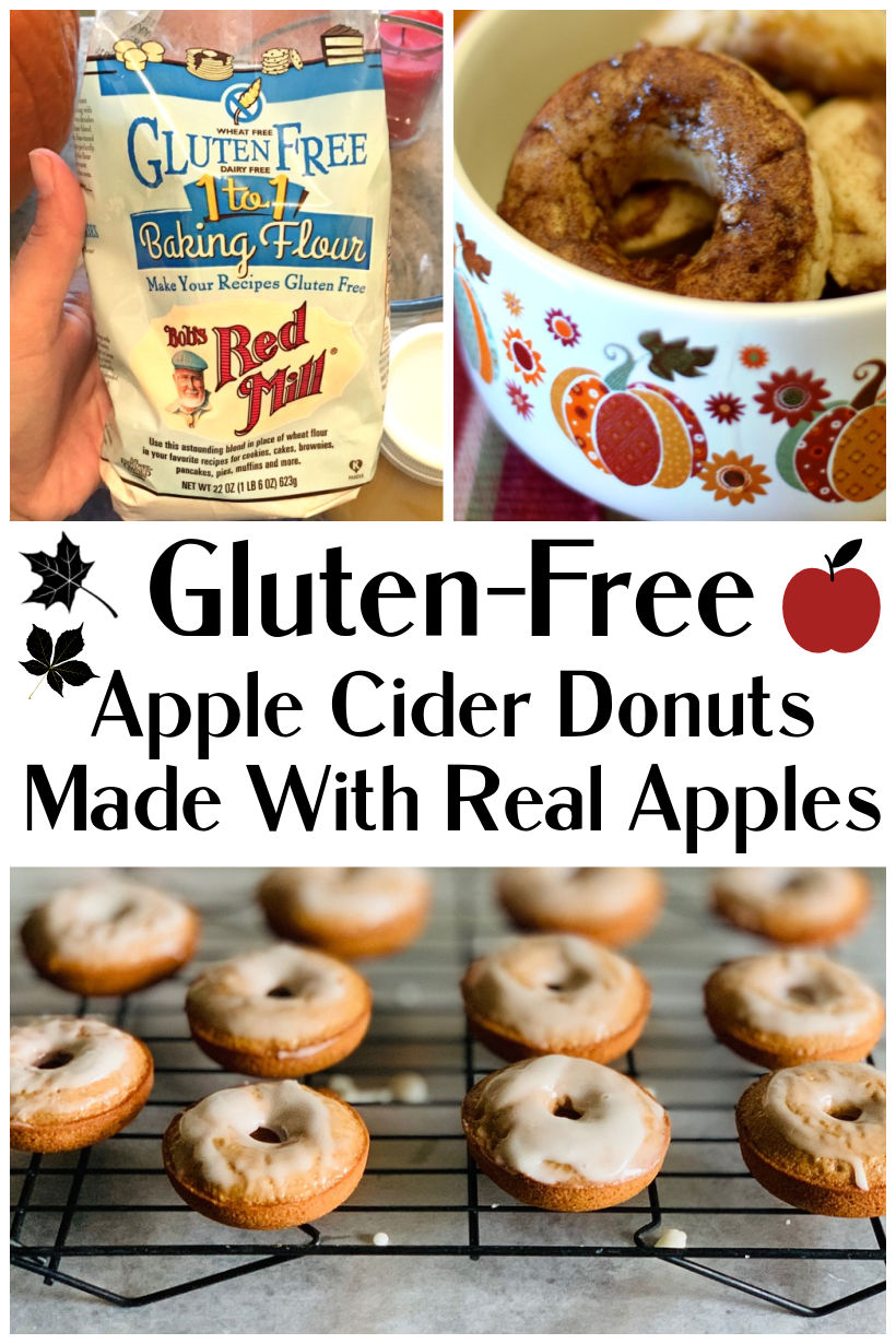 Gluten-Free Apple Cider Donuts With Real Apples