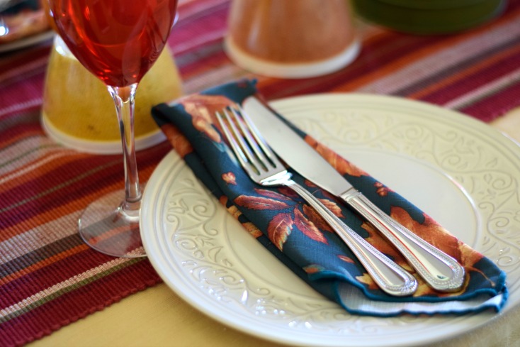 Celebrating Thanksgiving in Texas. Last minute decor! on chemistrycachet.com