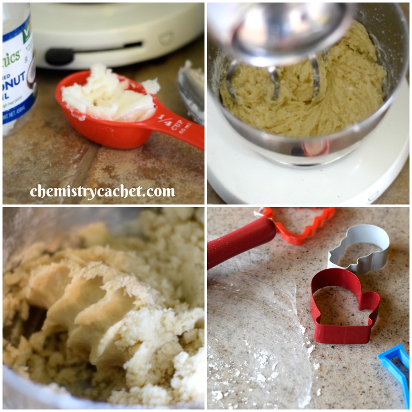 Foolproof Dairy-Free Sugar Cookies, no weird ingredients either. Dairy-free sugar cookie recipe on chemistrycachet.com