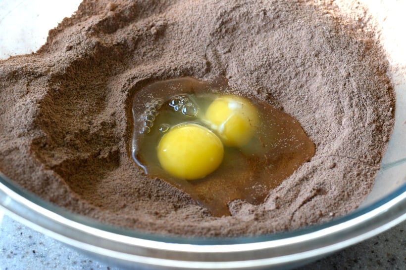 Incredibly rich and decadent dairy-free gluten-free brownies just like fudge! on chemistrycachet.com