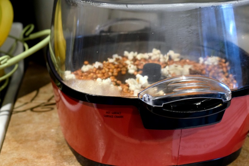 Winter date idea...popcorn and movie marathans!