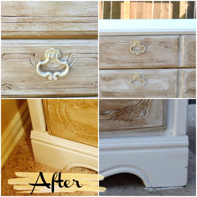 Super Easy Dresser Makeover for $11. Full tutorial on chemistrycachet.com