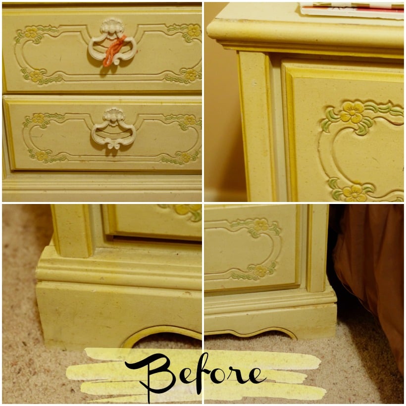 Super Easy Dresser Makeover for $11. Full tutorial on chemistrycachet.com