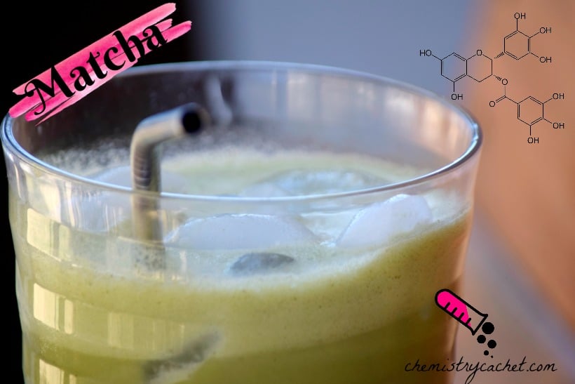 Matcha green tea smoothie