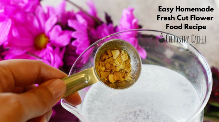 Easy Homemade Fresh Cut Flower Food Recipe