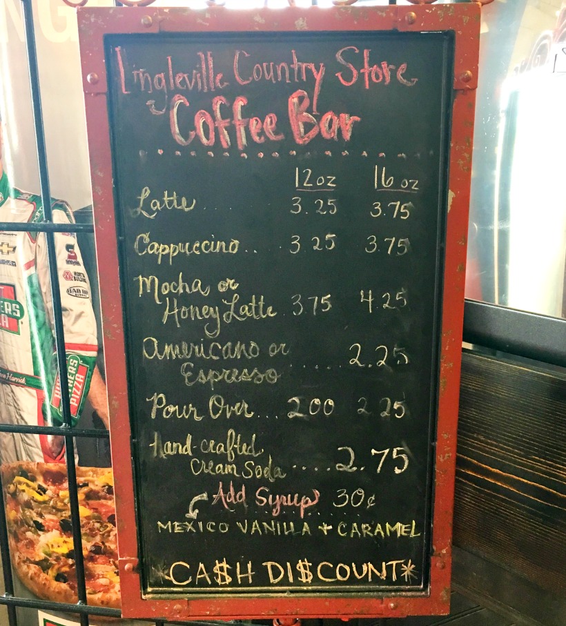Weekend in the country at the country store