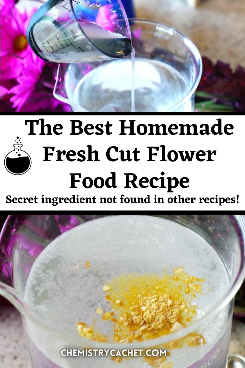 The Best Homemade Fresh Cut Flower Food Recipe