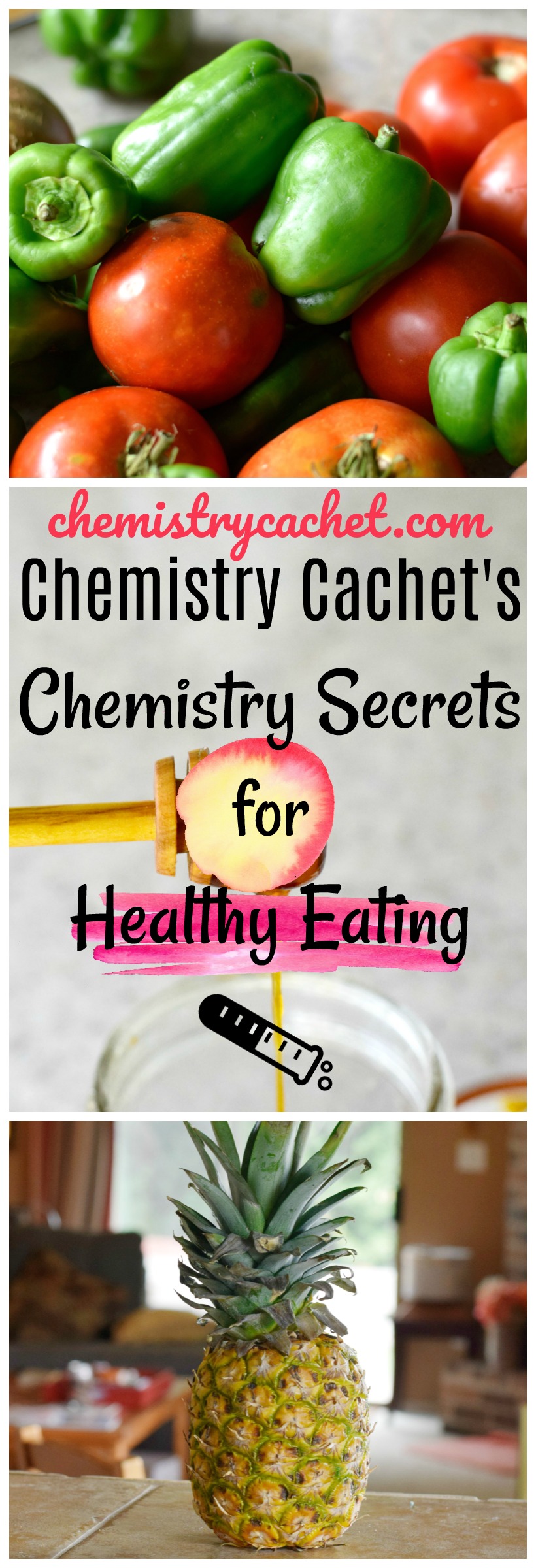 Chemistry Cachet's chemistry secrets for healthy eating on chemistrycachet.com