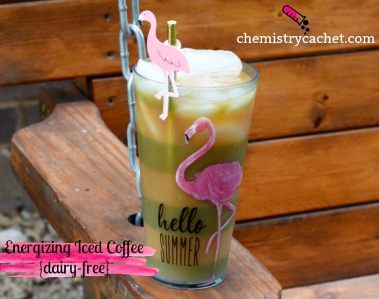 The most delicious energizing iced coffee that's dairy-free too