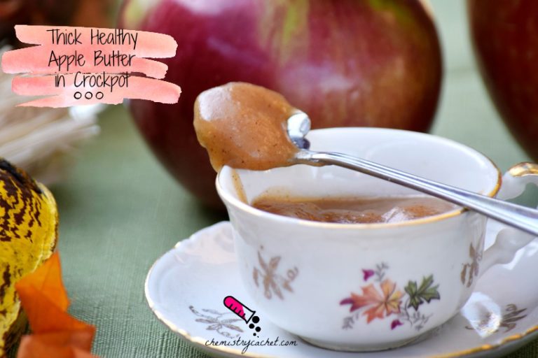 Thick Healthy Apple Butter in Crockpot