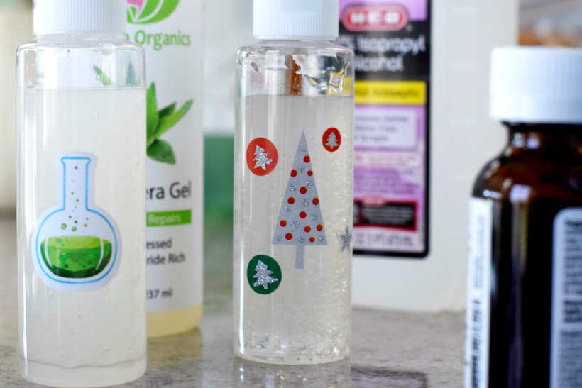 DIY hand sanitizer