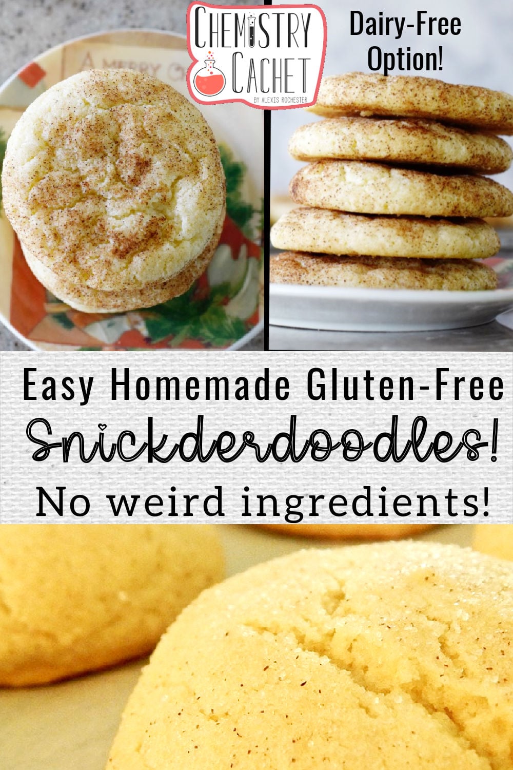 Easy Gluten-Free Snickerdoodle Recipe With Dairy-Free Option