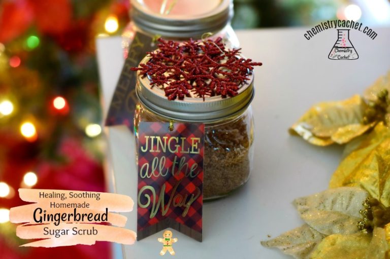 Healing, Soothing Homemade Gingerbread Sugar Scrub