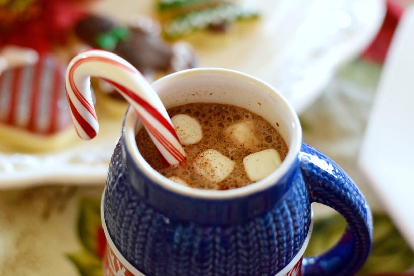 fun, easy hot chocolate bar