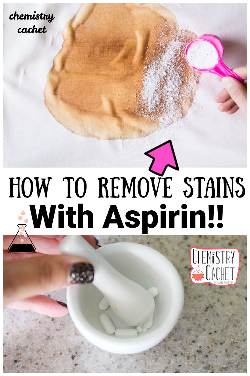How To Remove Stains From Clothes With Just Aspirin