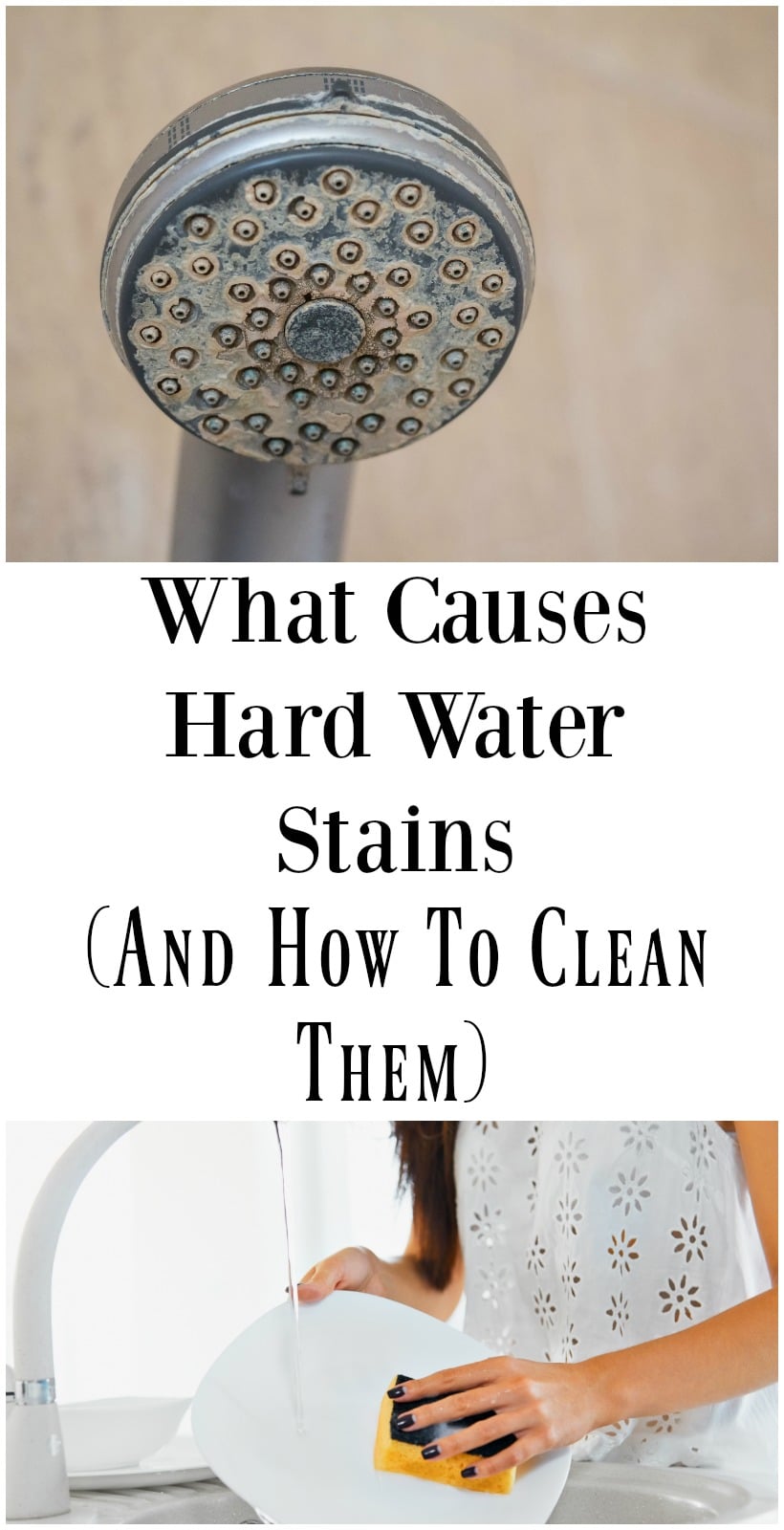 hard water stains, how to clean hard water stains