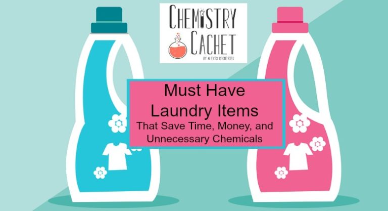 11 Must Have Laundry Items That Save Time, Money & Unnecessary Chemicals! on chemistry cachet