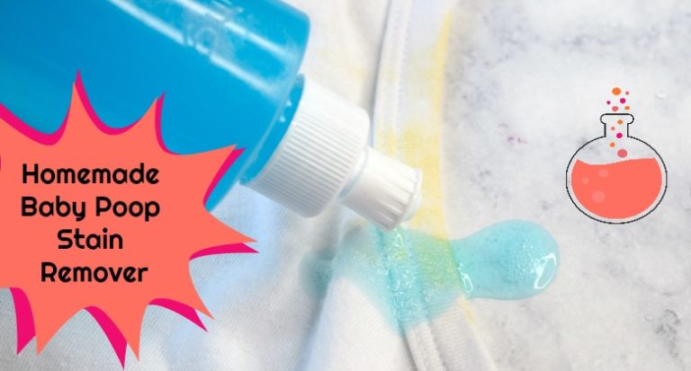 Homemade Baby Poop Stain Remover! Different Than Other DIY options!