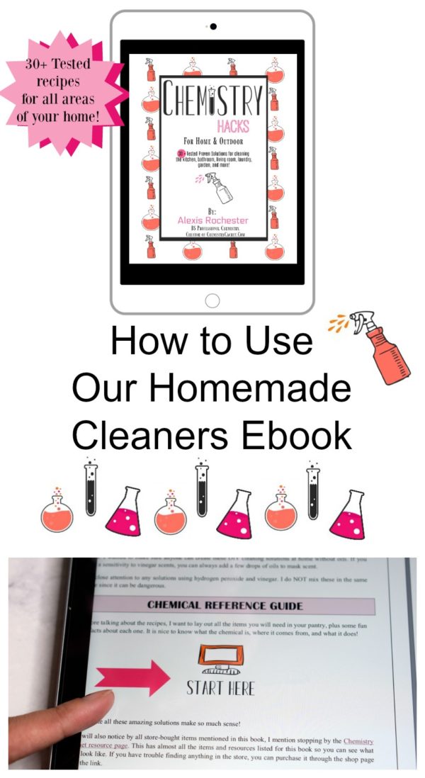 How To Use Chemistry Hacks - Our Homemade Cleaners EBook