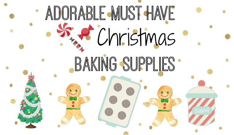 Holiday Baking Supplies {Helpful Tools & Festive Flair}