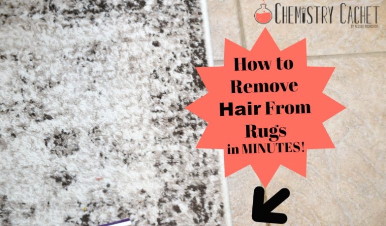 How to Remove Hair From A Rug in Minutes!
