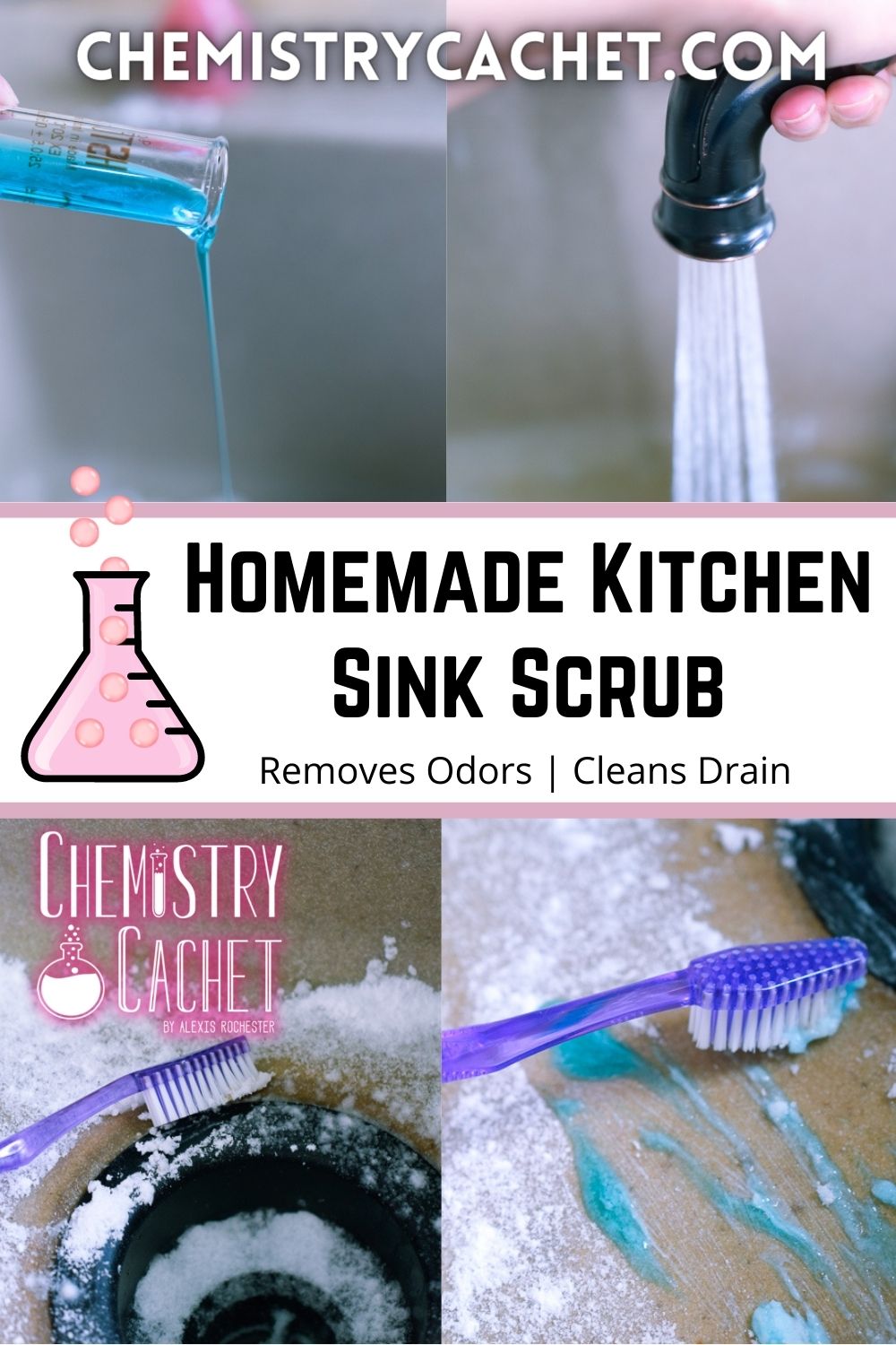 Easy DIY Kitchen Sink Scrub