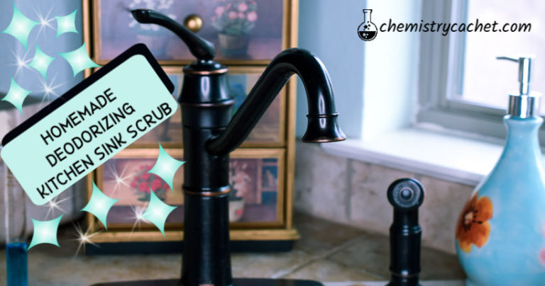 Homemade Deodorizing Kitchen Sink Scrub