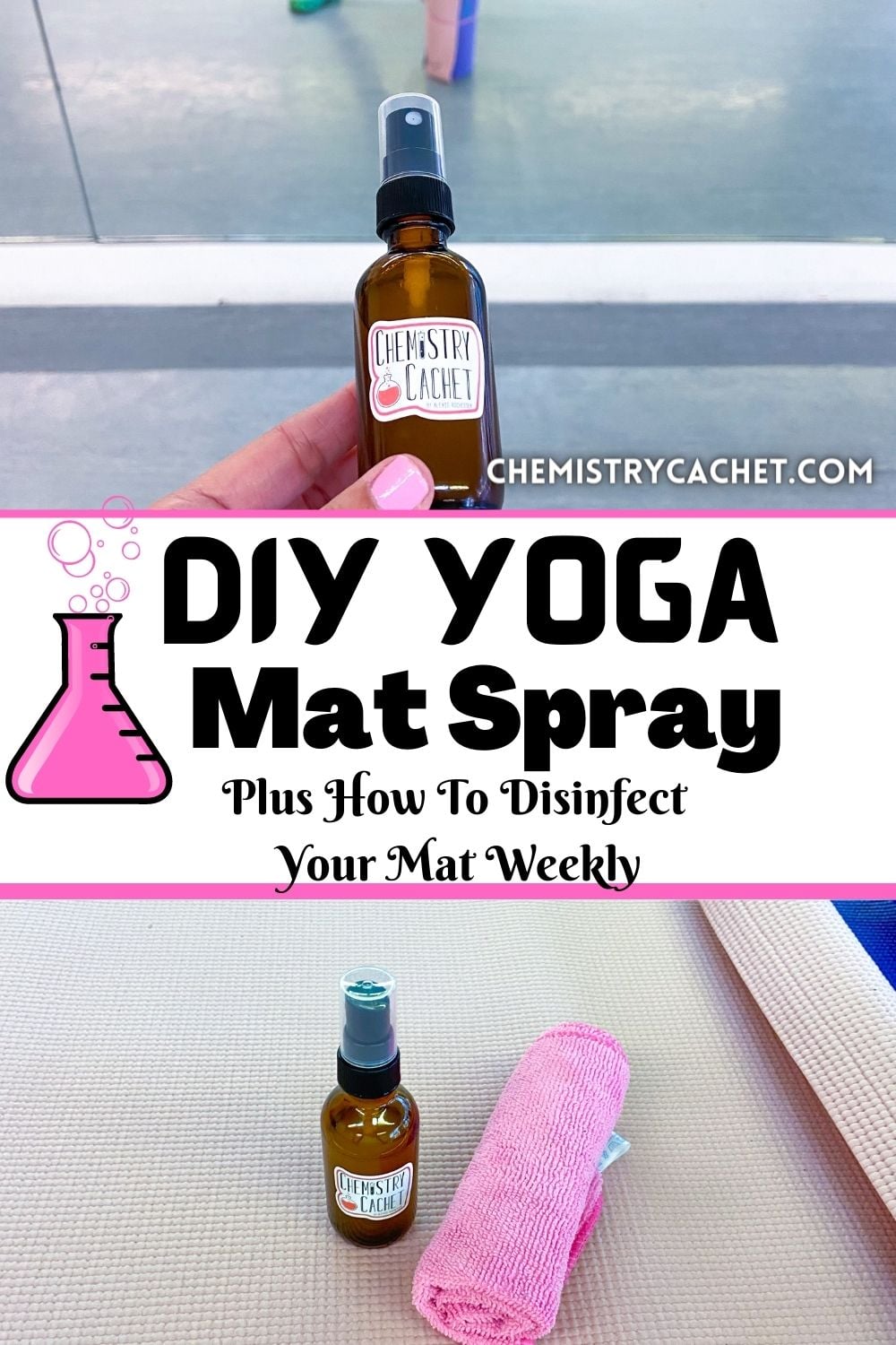 The Best DIY Yoga Mat Spray