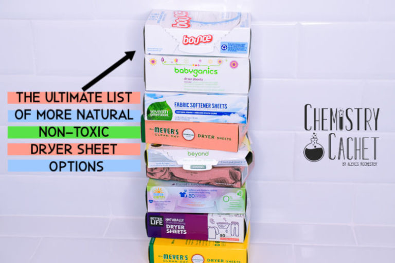 The Ultimate List of More Natural Non-Toxic Dryer Sheet Options
