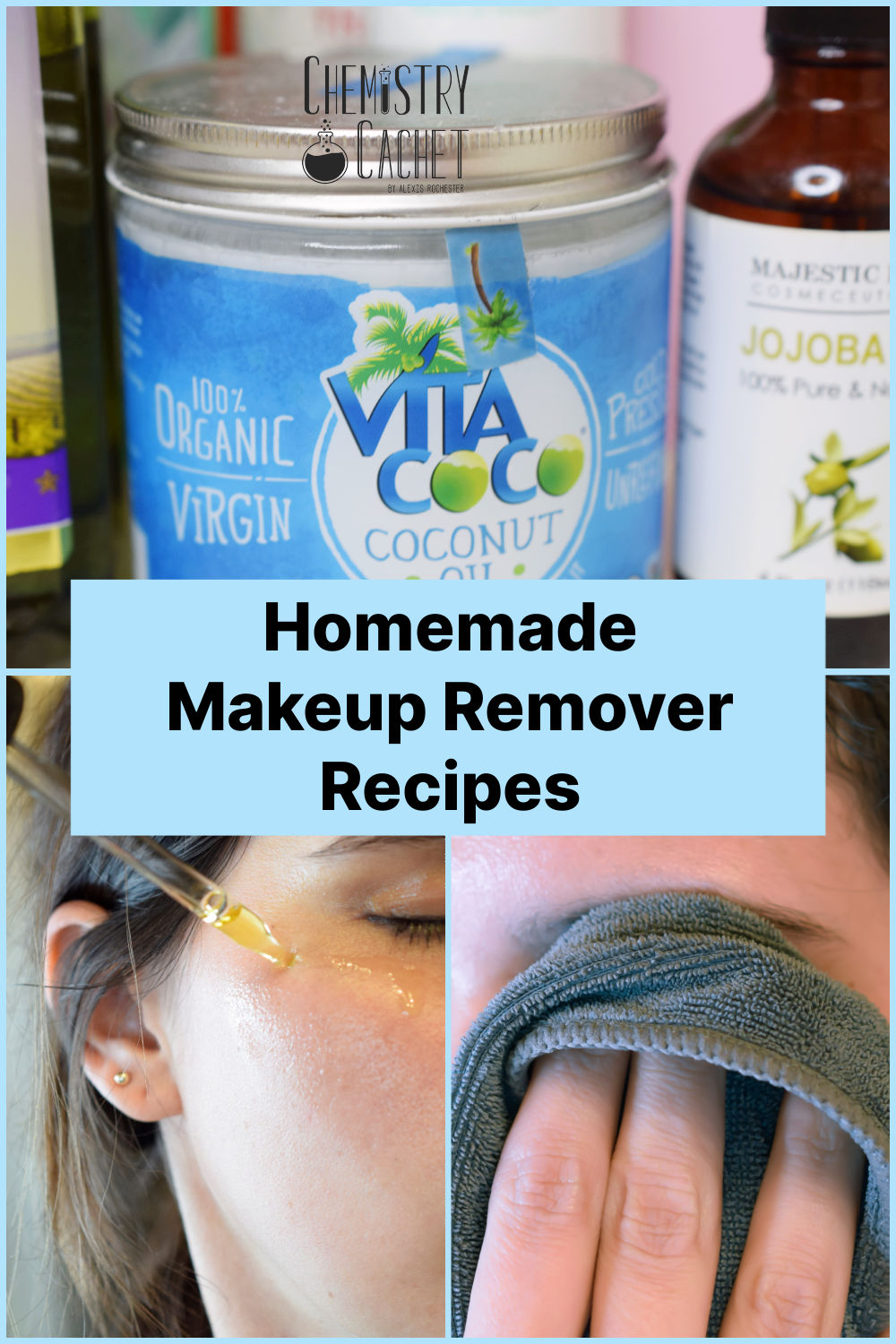 Homemade Makeup Remover Recipes With Just Oils