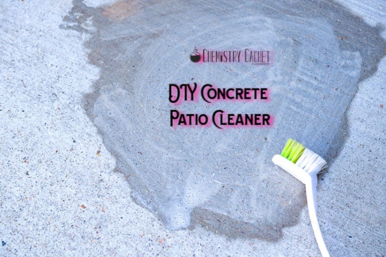 DIY Concrete Patio Cleaner