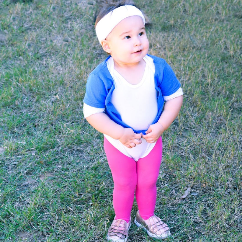 Let's Get Physical Baby Costume for Halloween