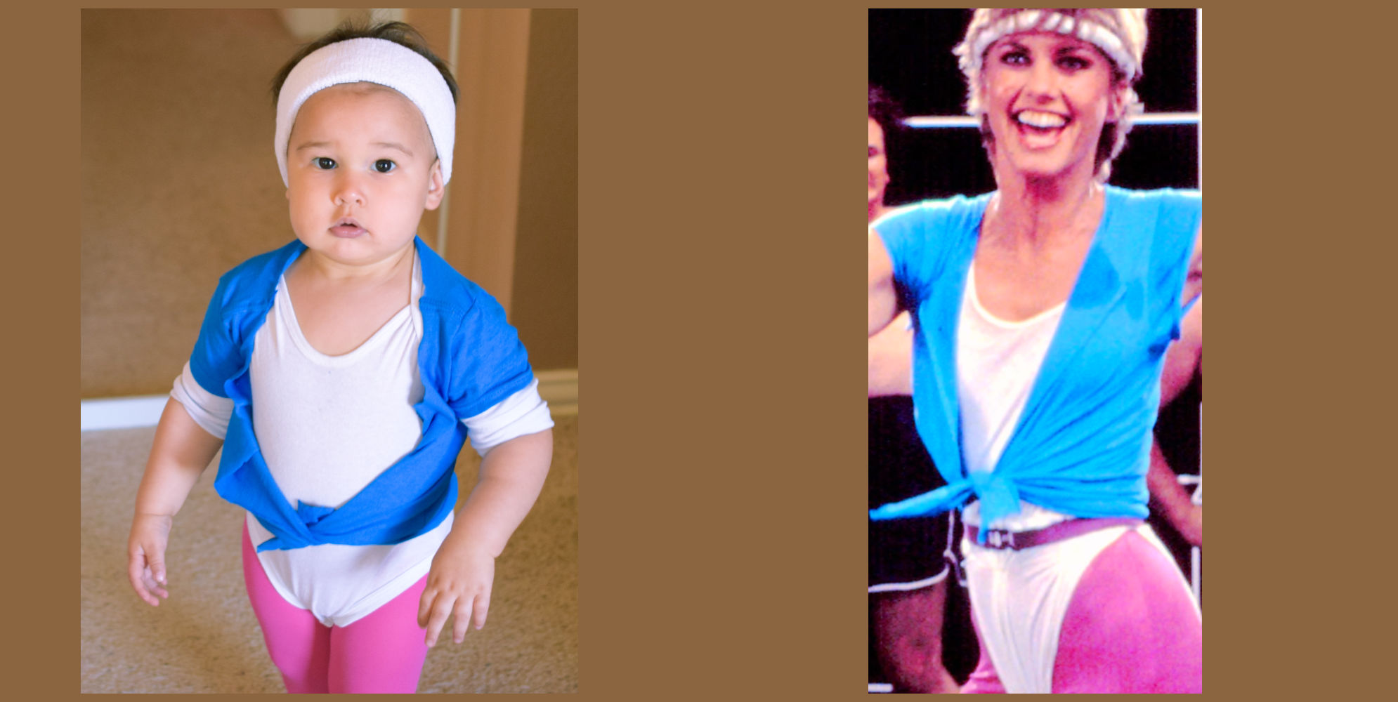 Let's Get Physical Baby Costume for Halloween